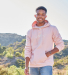 Jerzees 700M Unisex Eco™ Premium Blend Fleece Pu in Blush pink