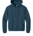 Jerzees H12M Unisex Rugged™ Hooded Sweatshirt in Washed navy