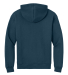Jerzees Z12M Unisex Rugged™ Full-Zip Hooded Swea in Washed navy