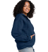 Jerzees Z12M Unisex Rugged™ Full-Zip Hooded Swea in Washed navy