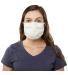 Hanes MASKBB Adult 100% Cotton Face Mask in White