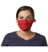 Hanes BMSKAR Adult 2-Ply Adjustable Mask in Deep red