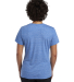 Jerzees 88WV Ladies' Snow Heather V-Neck T-Shirt in Royal