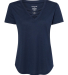 Boxercraft T27 Women’s Cage Front T-Shirt in Navy