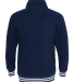 Boxercraft Q20 Varsity Sherpa Quarter-Zip Pullover in Navy
