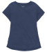 Boxercraft T57 Women's Vintage Cuff T-Shirt in Navy