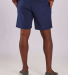 Boxercraft BM6101 Spandex lined athletic shorts  in Navy