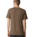 American Apparel 2004CVC Unisex CVC Henley Tee in Heather army