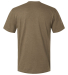American Apparel 2004CVC Unisex CVC Henley Tee in Heather army