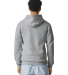 American Apparel RF497 Unisex ReFlex Fleece Full-Z in Heather grey