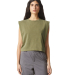 American Apparel 307GD Women's Garment-Dyed Heavyw in Faded army