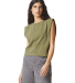 American Apparel 307GD Women's Garment-Dyed Heavyw in Faded army