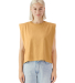 American Apparel 307GD Women's Garment-Dyed Heavyw in Faded mustard