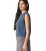 American Apparel 307GD Women's Garment-Dyed Heavyw in Faded navy