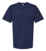 American Apparel 5389 Sueded Cloud Jersey Tee in Sueded navy