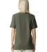 American Apparel 1PQ Pique Mockneck Tee in Lieutenant