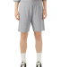 American Apparel 2PQ Unisex Pique Gym Shorts in Heather grey