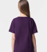 American Apparel 2001Y Youth Fine Jersey Tee in Eggplant