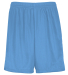 Augusta Sportswear 1851 Youth Modified Mesh Shorts in Columbia blue