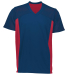Augusta Sportswear 264 Unisex Reversible Flag Foot in Navy/ scarlet
