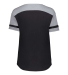 Augusta Sportswear 2914 Women's Triblend Fanatic 2 in Black/ grey heather