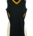 Augusta Sportswear 1356 Girls' Tornado Jersey in Black/ gold/ white