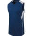 Augusta Sportswear 312162 Women's Dynamite Jersey in Navy/ silver grey/ white