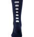 Augusta Sportswear 6091 Colorblocked Crew Socks in Navy/ white