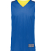 Augusta Sportswear 162 Youth Reversible 2.0 Jersey in Royal/ gold