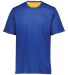 Augusta Sportswear 1603 Youth Mesh Reversible Jers in Royal/ gold