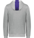 Augusta Sportswear 6899 Unisex Eco Revive™ Three in Purple/ grey heather