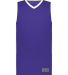 Augusta Sportswear 6886 Men's Match-Up Basketball  in Purple/ white