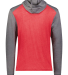 Augusta Sportswear 6884 Unisex Gameday Vintage Hoo in Scarlet heather/ carbon heather