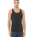 Bella + Canvas 3480CVC Unisex Heather CVC Tank in Dark grey heather