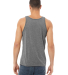 Bella + Canvas 3484 Unisex Triblend Tank in Grey triblend