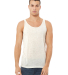 Bella + Canvas 3484 Unisex Triblend Tank in Oatmeal triblend
