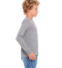 Bella + Canvas 3513Y Youth Triblend Long Sleeve Te in Grey triblend