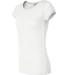Bella + Canvas 8601 Women's Burnout Tee in White