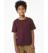 Bella + Canvas 3010Y Youth 6oz. Heavyweight Tee in Maroon