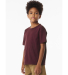 Bella + Canvas 3010Y Youth 6oz. Heavyweight Tee in Maroon