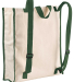 BAGedge BE280 Conference Hauler Duffel in Natural/ olive