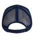 Big Accessories BX019Y Youth Twill Front Trucker C in Navy/ navy