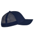 Big Accessories BX019Y Youth Twill Front Trucker C in Navy/ navy