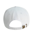 Big Accessories BA709 Hybrid Flat Bill Cap in White