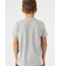 Bella + Canvas 3001Y Youth Jersey Tee in Silver