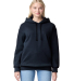 Gildan 19500 Unisex Hammer™ Maxweight Hooded Swe in Pitch black