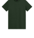Gildan 3000 Unisex Light Cotton T-Shirt in Forest green