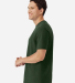 Gildan 3000 Unisex Light Cotton T-Shirt in Forest green