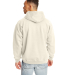 Hanes F170 Unisex Ultimate Cotton® Hooded Sweatsh in Natural