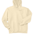 Hanes F170 Unisex Ultimate Cotton® Hooded Sweatsh in Natural